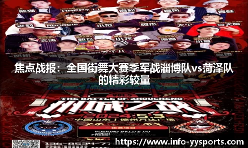 焦点战报：全国街舞大赛季军战淄博队vs菏泽队的精彩较量
